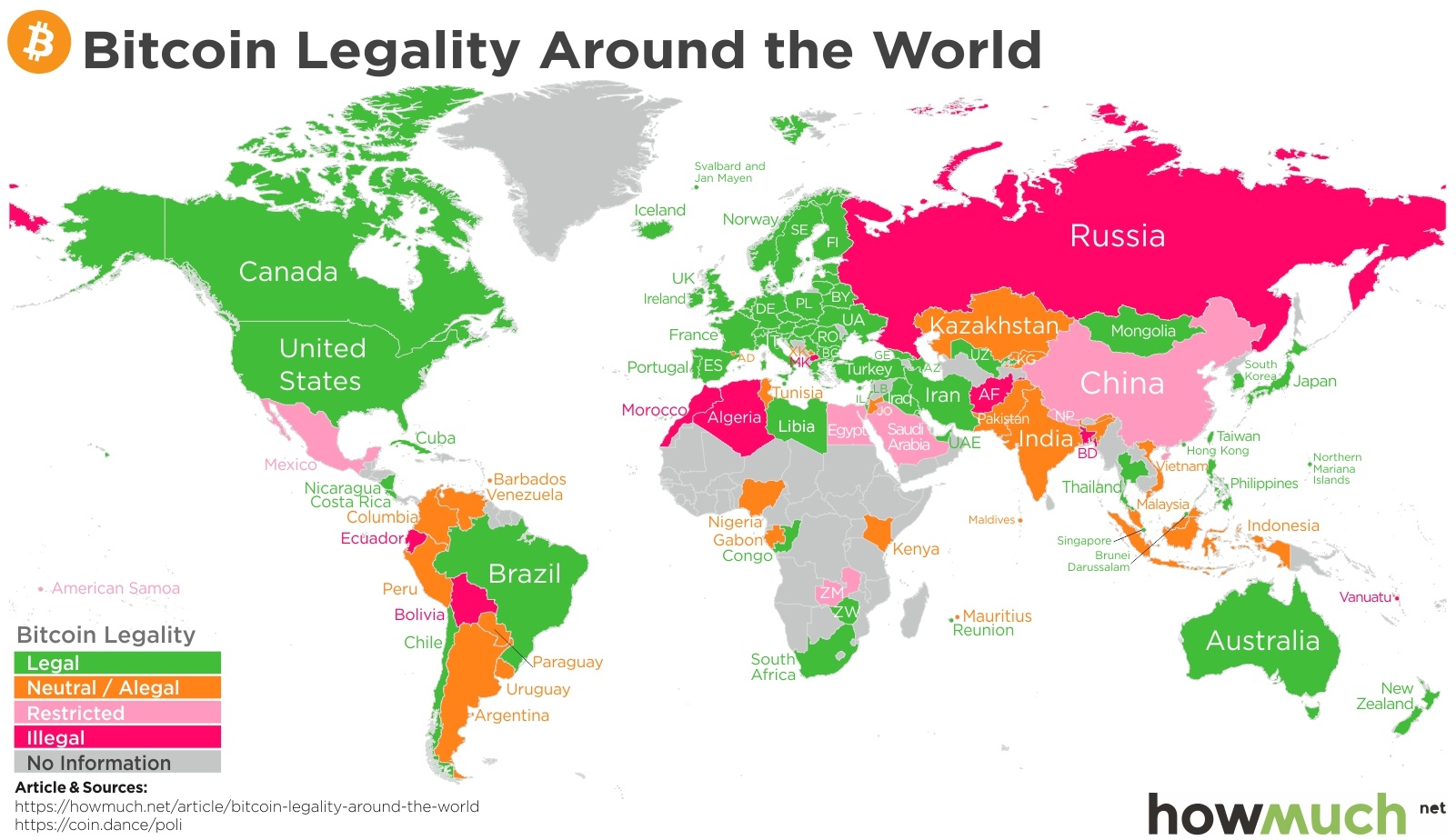 bitcoin-legality-around-the-world